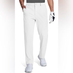 White mens  Golf Pants